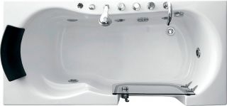 Гидромассажная ванна Gemy  170x80 см (G9246 B R)