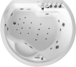 Гидромассажная ванна Gemy  185x162 см (G9053 K)
